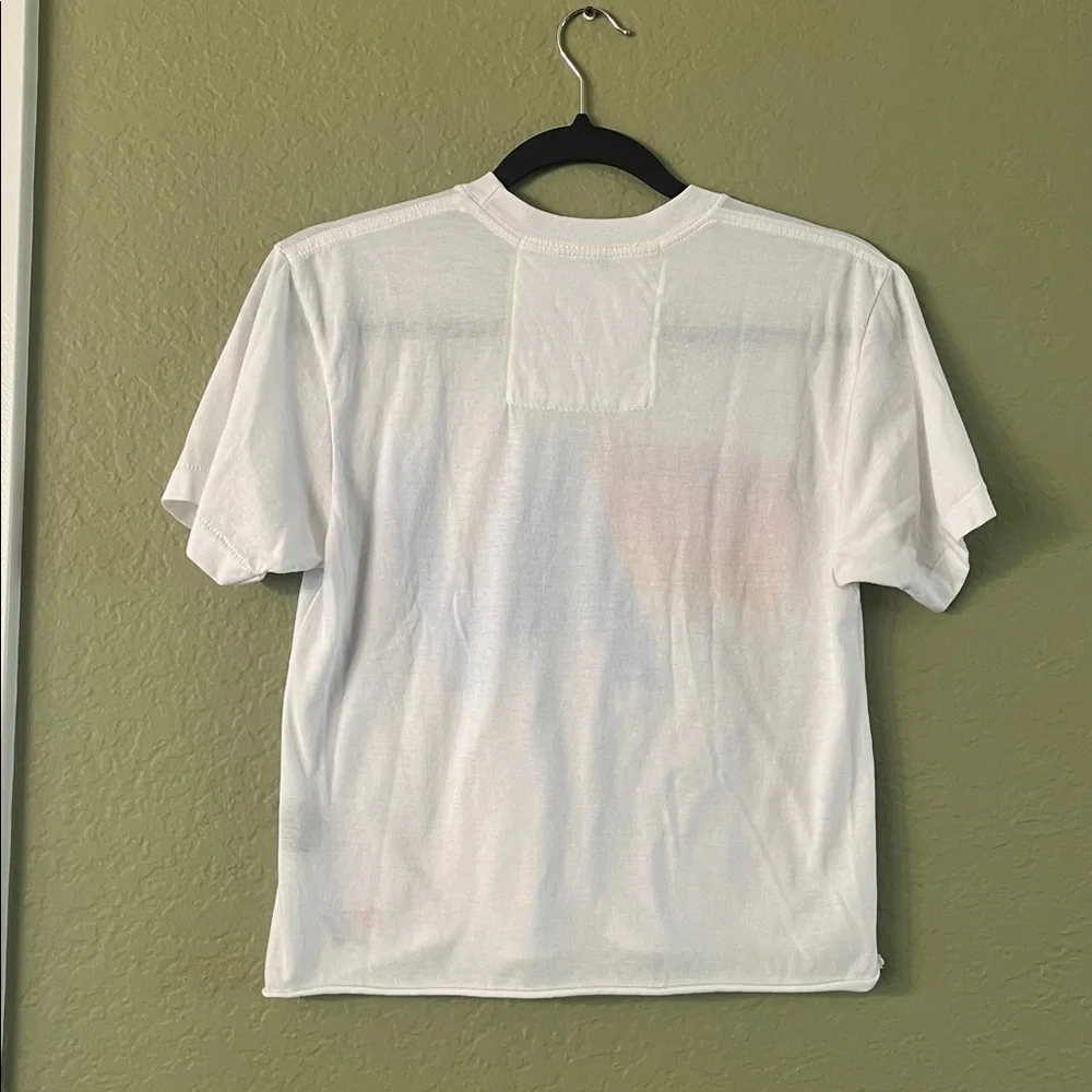 Aviator Nation Logo Boyfriend Tee White Size Small - Picture 2 of 3